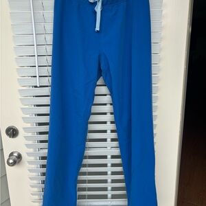 Figs Blue scrub straight leg Pants